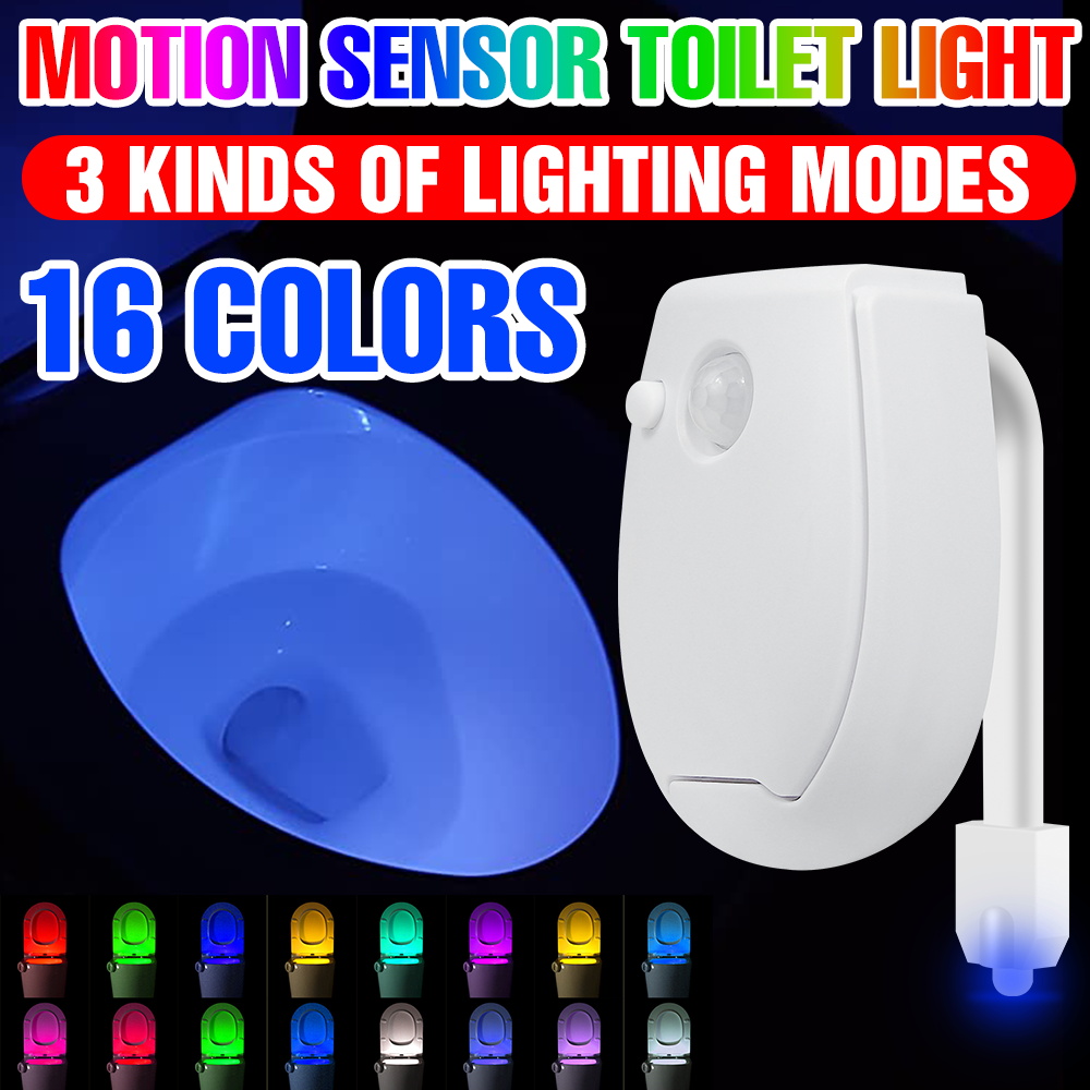 Toilet Night Light Motion Sensor Led - Lampa LED do toalety z inteligentnym
