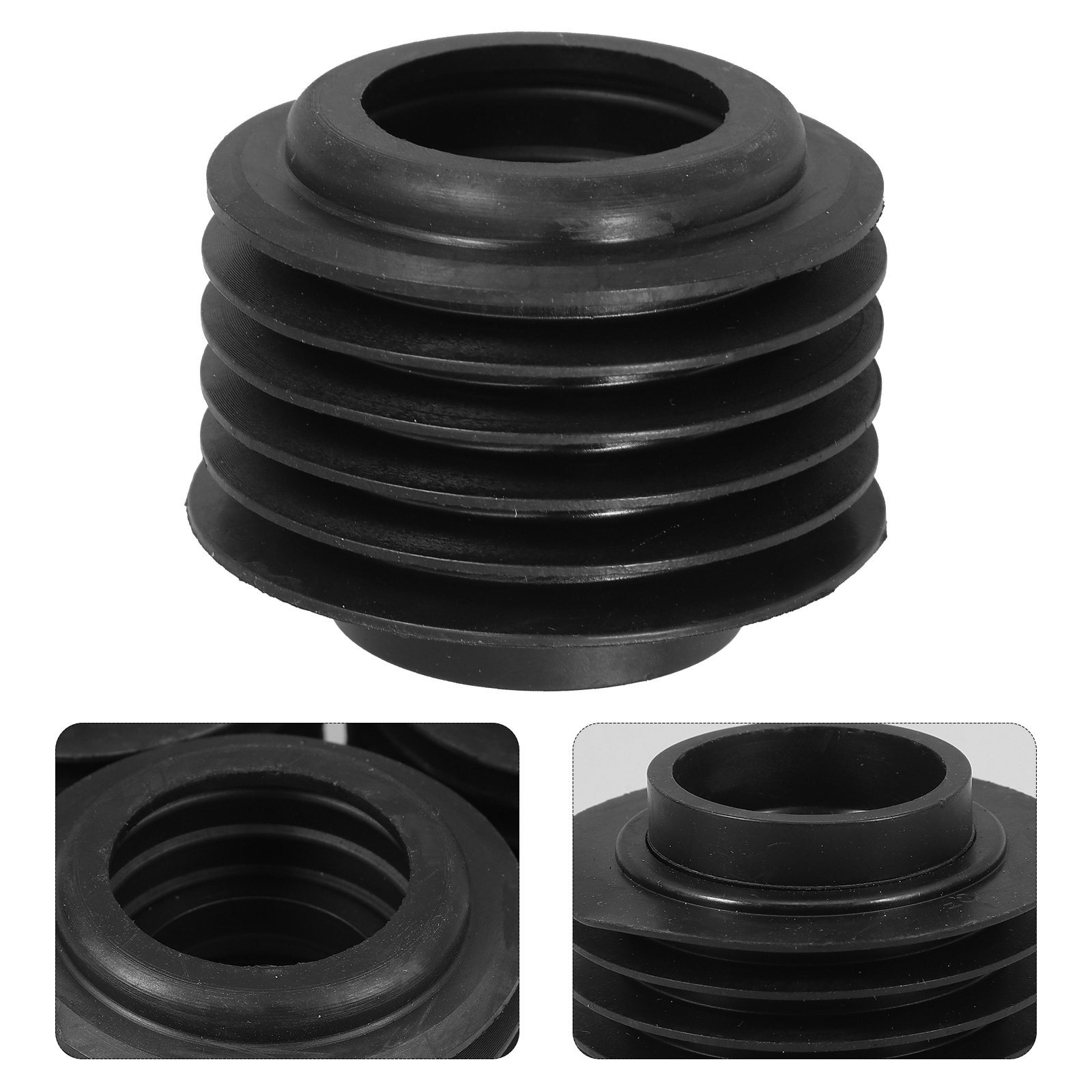 Wax Ring Toilet Bowl Seal Gasket - 3 sztuki uniwersalnych uszczelek do muszli