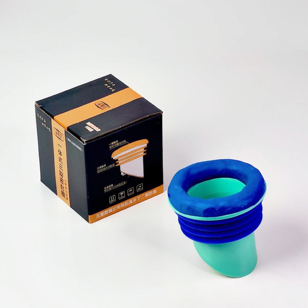 Wax Ring Toilet Bowl Seal Gasket - Uniwersalna uszczelka do krawędzi odpływu toalety,