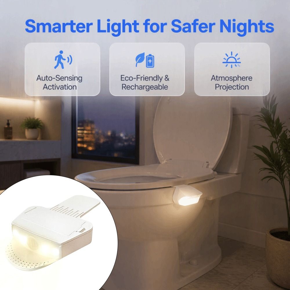 Toilet Night Light Motion Sensor Led - Czujnik ruchu do toalety, lampka nocna