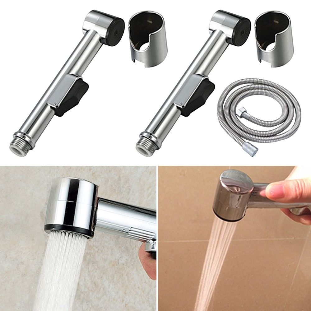 Handheld Bidet Sprayer Shattaf Stainless - Regulowany higieniczny zestaw natryskowy do do
