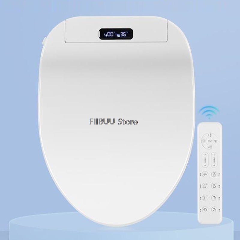 Elongated Bidet Toilet Seat Warm Dryer - Obrotowy inteligentny pokrywa sedesu z funkcją