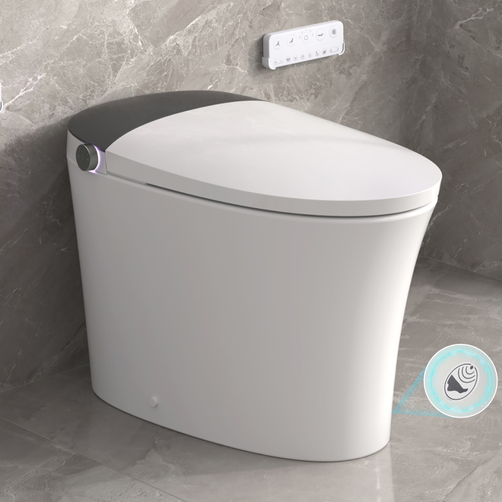 Elongated Bidet Toilet Seat Warm Dryer - Wydłużona inteligentna toaleta z bidetem, inteligentna