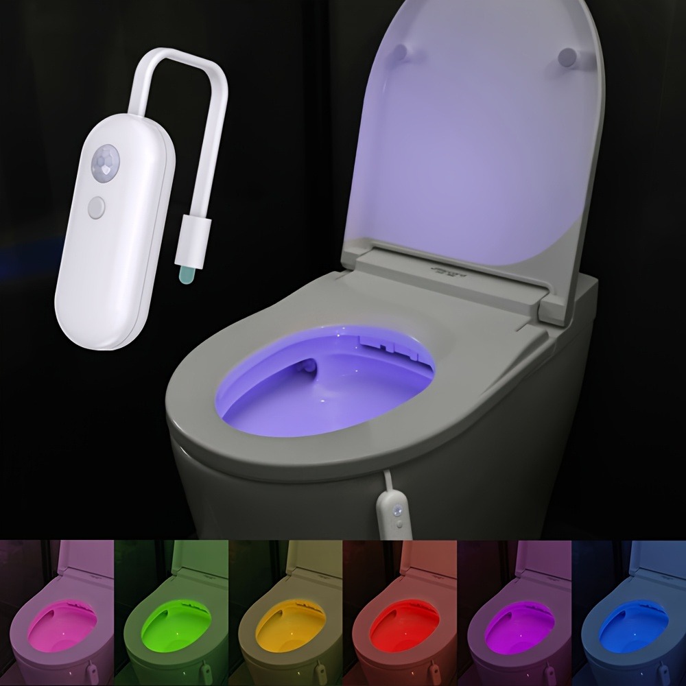 Toilet Night Light Motion Sensor Led - 1 szt. Lampka nocna do toalety