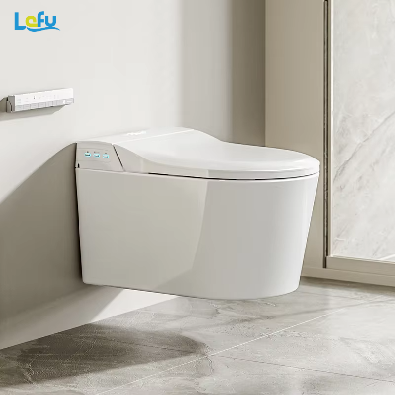 Smart Toilet All In One Automatic Flush - Sanitarna ceramika łazienkowa, okrągła, zintegrowana, z